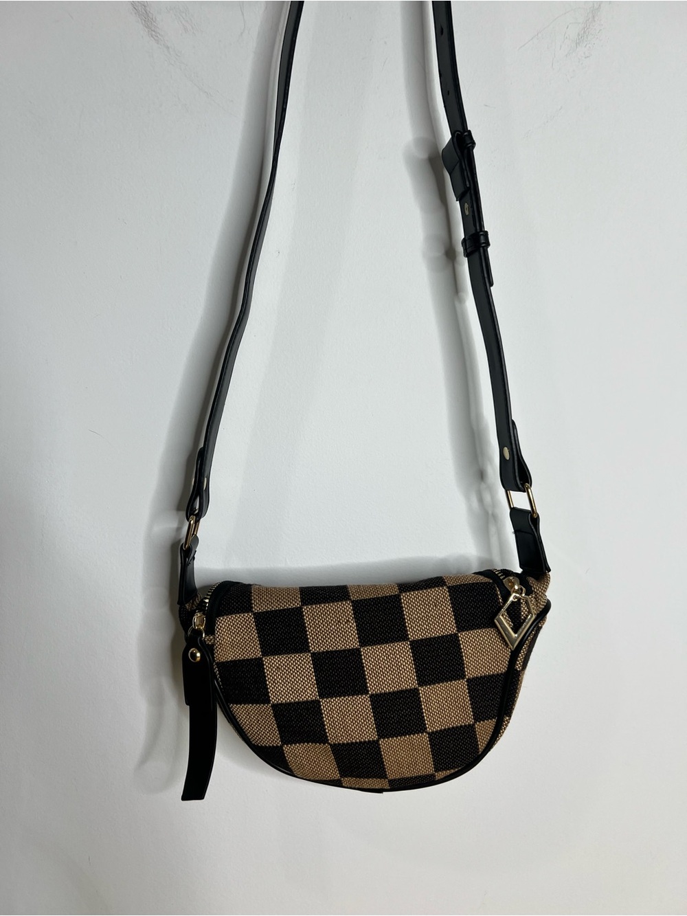 SHEIN Checkered Crossbody and Mini Wallet - Picture 10 of 12